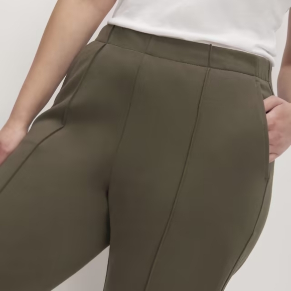 Everlane The Dream pant green sz large WP183 - Picture 3 of 10